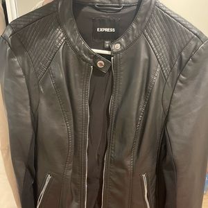 Express women’s leather jacket